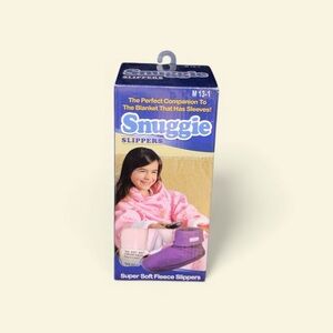 Kids Snuggie Purple Slippers​
